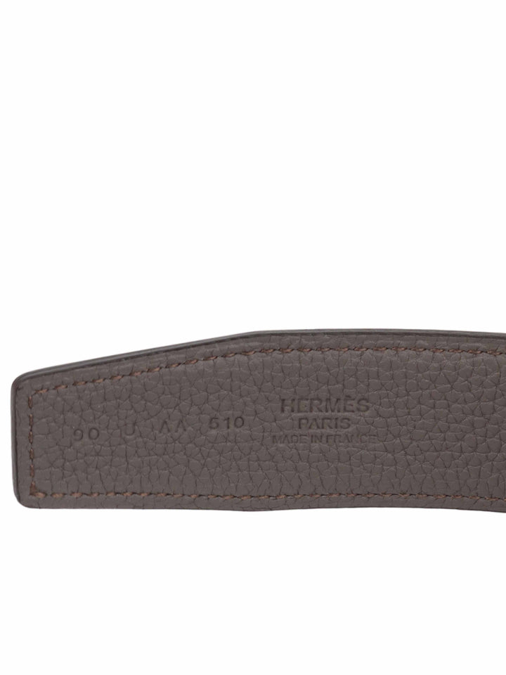 Hermes Constance Belt Black 32mm Reversible.