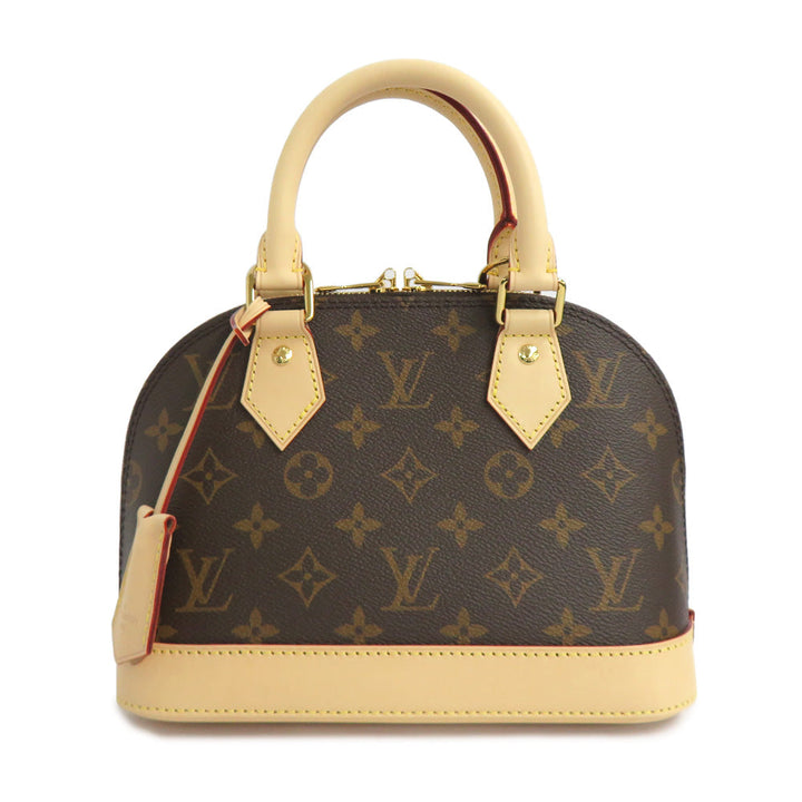 Louis Vuitton Alma BB M53152 Monogram Handbag 2WAY Shoulder Bag Crossbody Brown G Gold  Leather  New Unused]