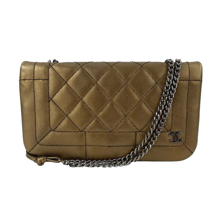 Chanel - 2008 Rectangular Quilted Leather Full New Shoulder Bag / Crossbody