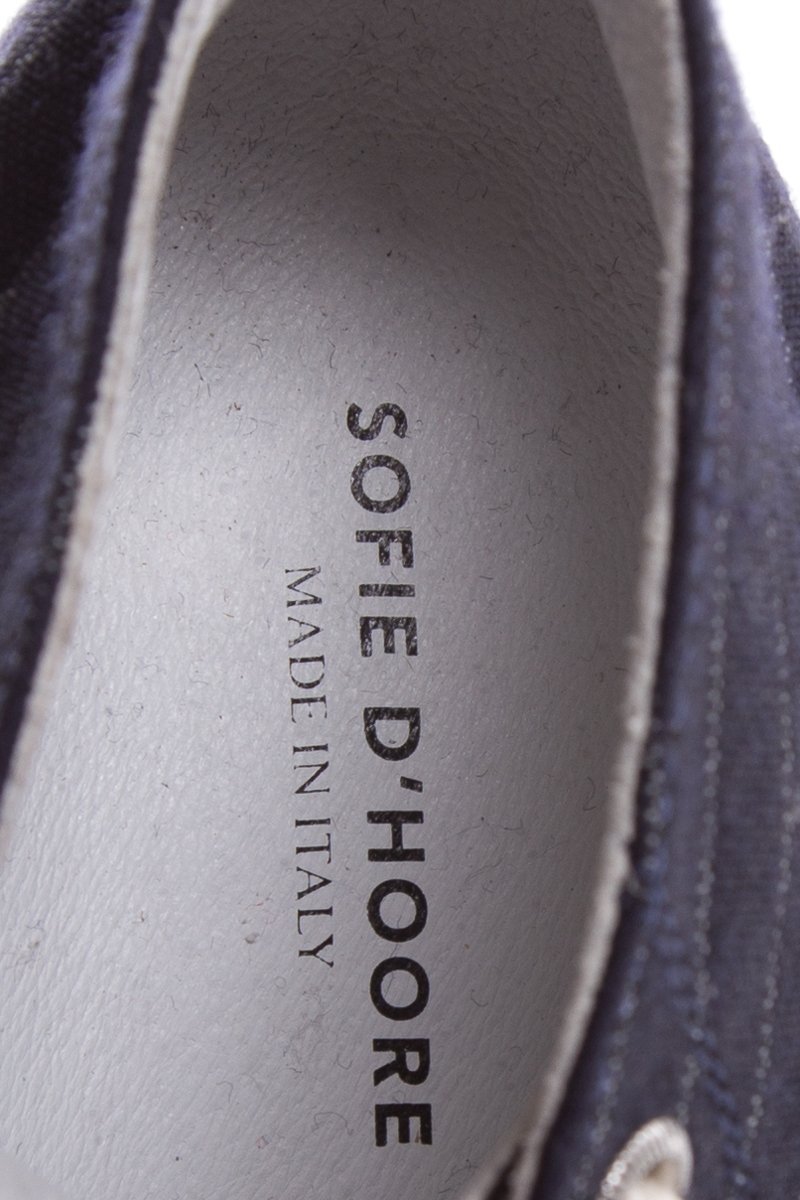 Sofie D'hore Pinstripe Sneakers SZ 7