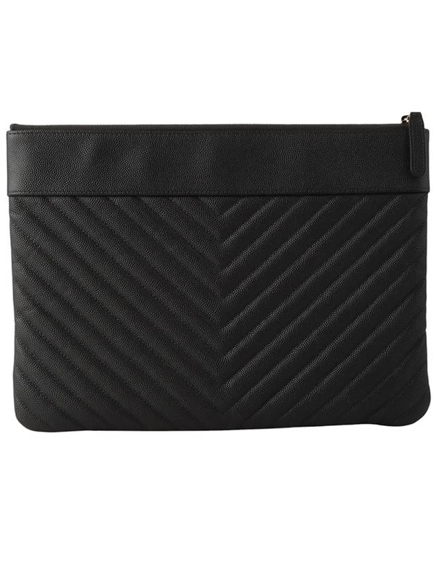 A80992 Caviar Mademoiselle Clutch New Medium Overseas Invoice 34038 1 Chanel