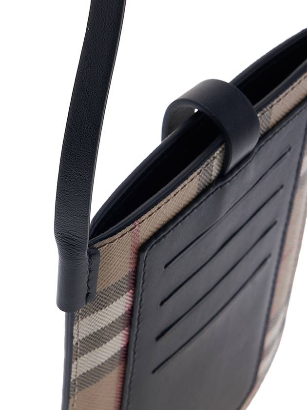 Burberry Vintage Check And Strap Phone Case Beige Black