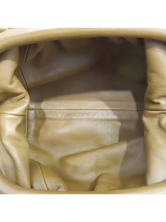 Bottega veneta 585852 Caramel color leather mini dumpling pouch cross bag