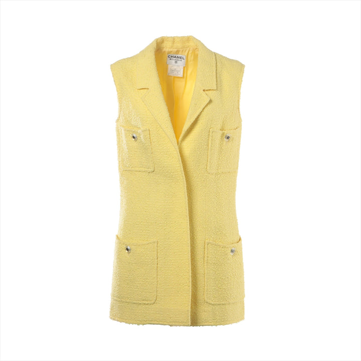 Top Quality Chanel Coconut Button 97C Twid Best 38  Yellow P08934V05275
