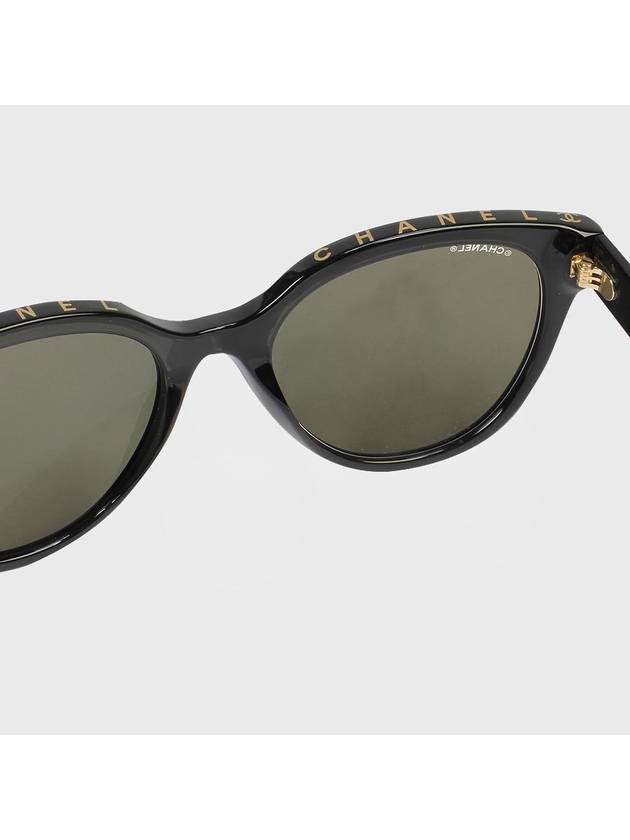 Eyewear Butterfly Acetate Sunglasses Gold Black Chanel