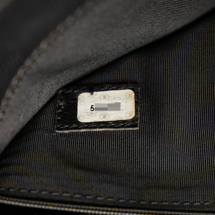 Top Quality Chanel Logo Handbags Handbags Black Leather  Chanel