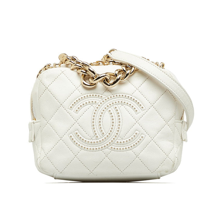 Top Quality Chanel Matrases Cocomark tands Chain Handbags Shoulder Bag White   CHANEL
