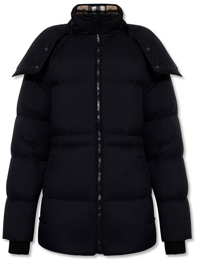 Burberry Detachable Hooded Nylon Padding Black