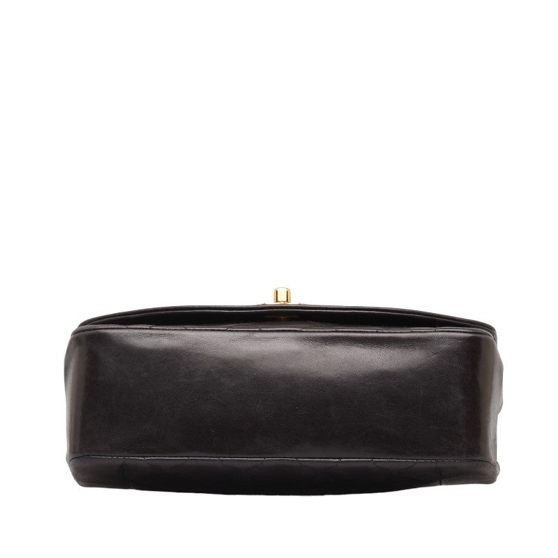 Top Quality Chanel Diana 23 Chain Shoulder Bag Black Lambskin Leather Ladies Chanel