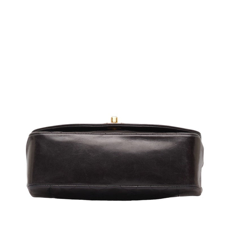Top Quality Chanel Diana 23 Chain Shoulder Bag Black Lambskin Leather Ladies Chanel