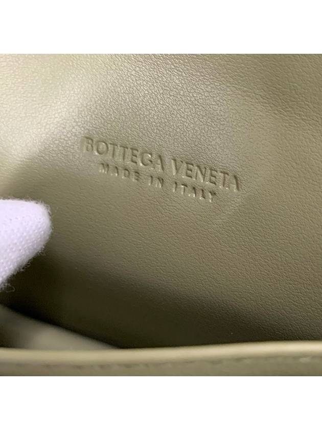Bottega veneta Intrecciato Flap Card Wallet Travertine