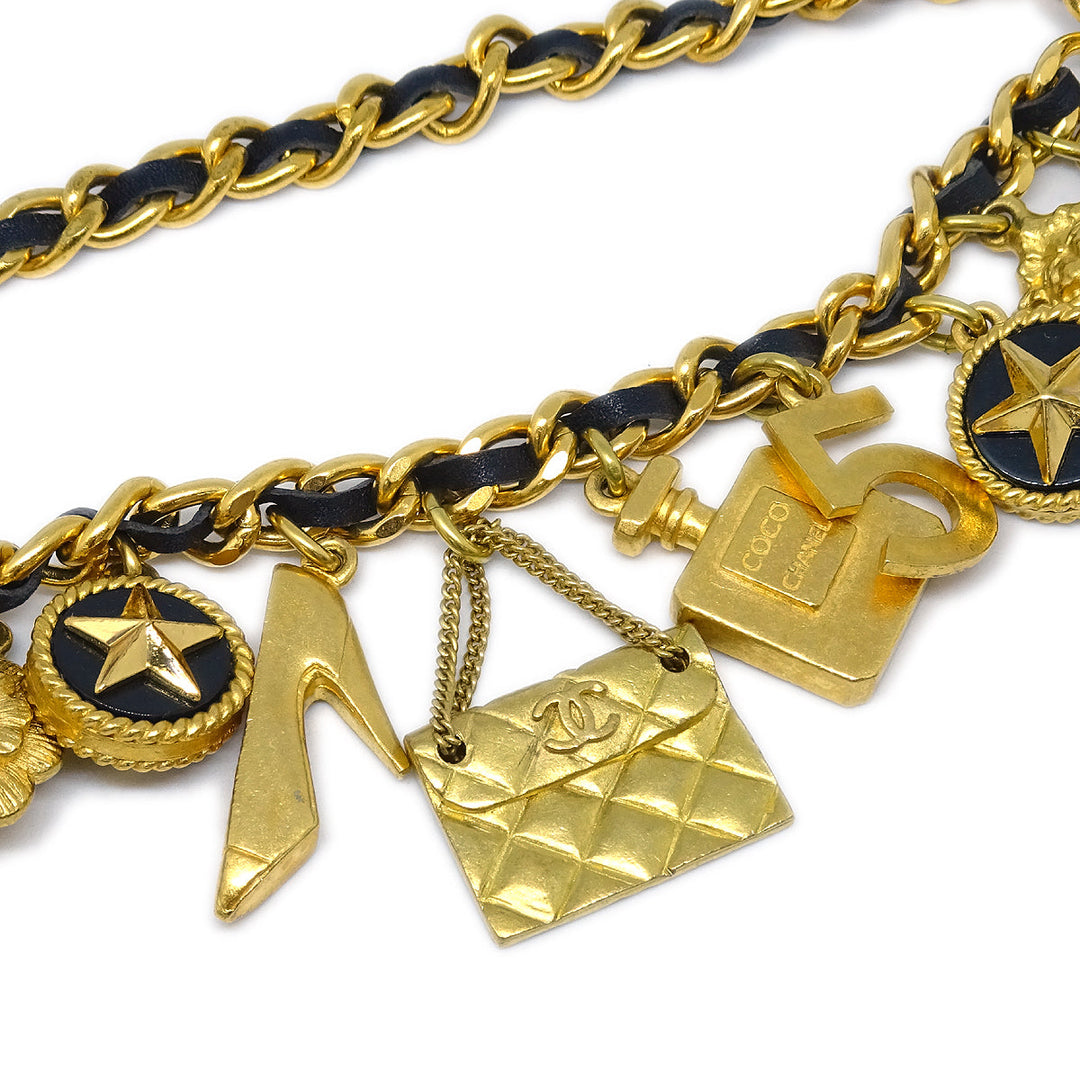 Top Quality Chanel Icon Chain Belt 95P Small New