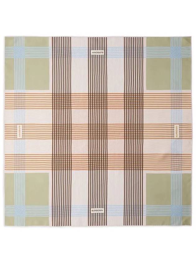 Burberry Check Silk Scarf