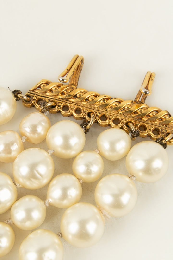 Bracelet de perles nacr√©es Chanel