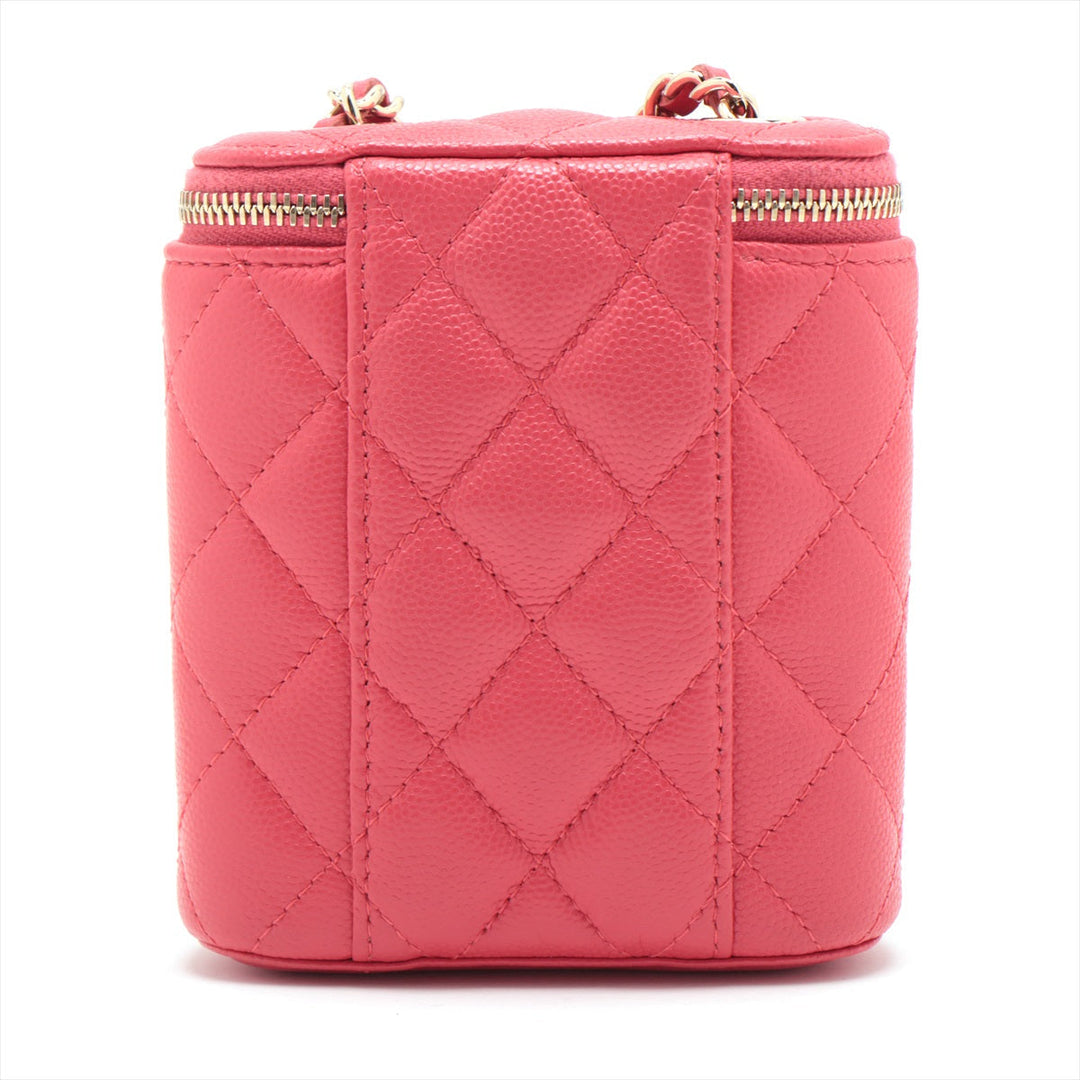 Top Quality Chanel Matrasse Caviar S Chain Shoulder Bag Pink G