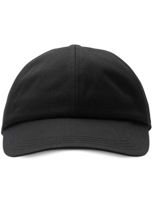 Burberry Check Lining Base Ball Cap Black