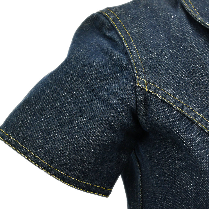 Top Quality Chanel Denim Dress Navy #36