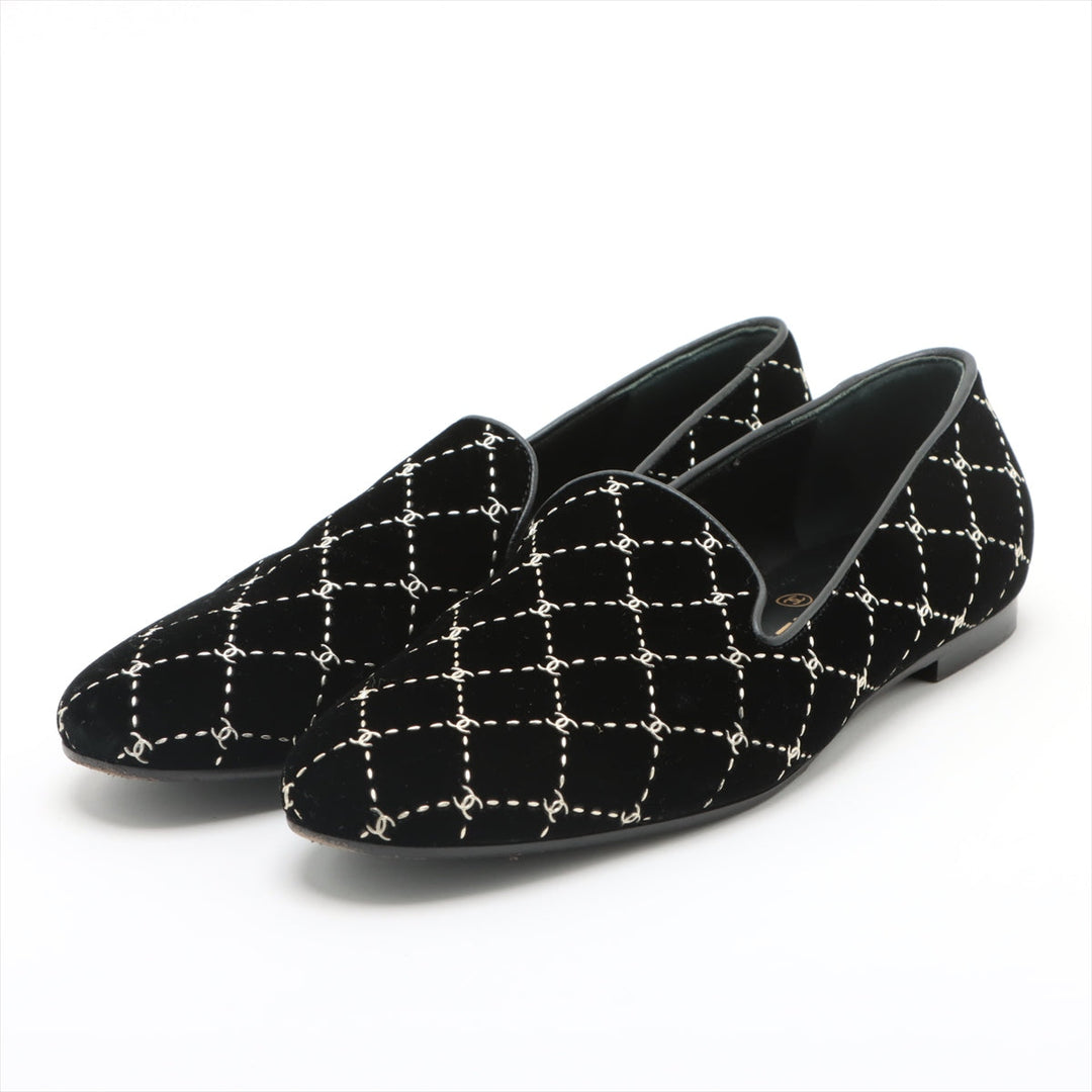 Top Quality Chanel Coco Belloor X Leather  39C  Black G33126 Opera Shoes