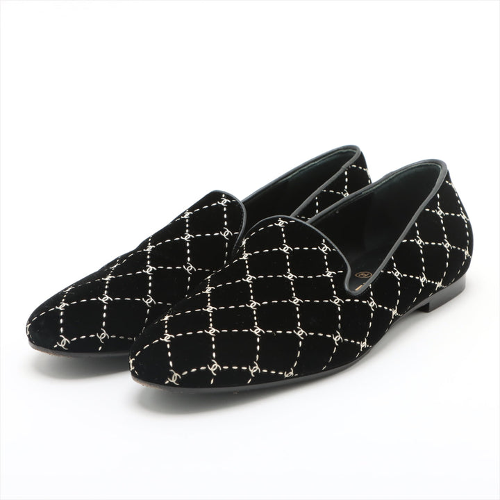 Top Quality Chanel Coco Belloor X Leather  39C  Black G33126 Opera Shoes