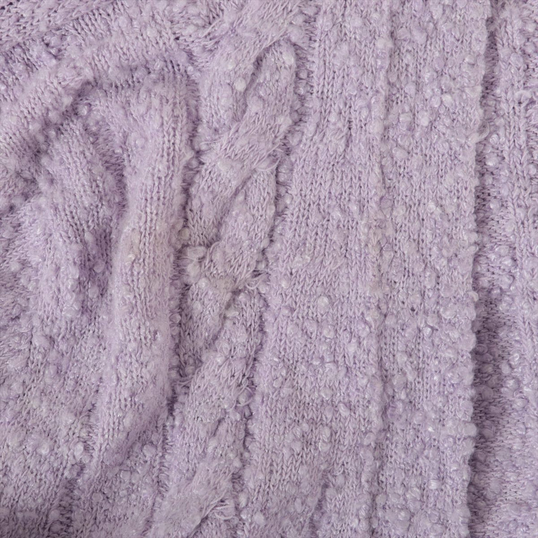 Top Quality Chanel P72 Cotton x Leion Cardigan 36  Pearl Lion Button