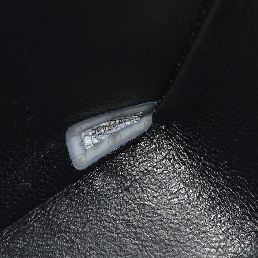 Top Quality Chanel Black Lambskin Classic Flap Backpack