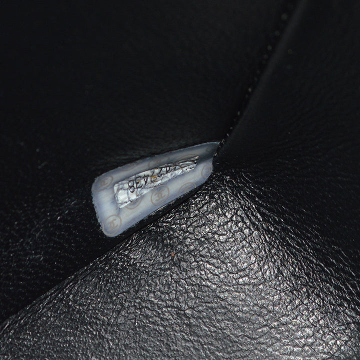 Top Quality Chanel Black Lambskin Classic Flap Backpack