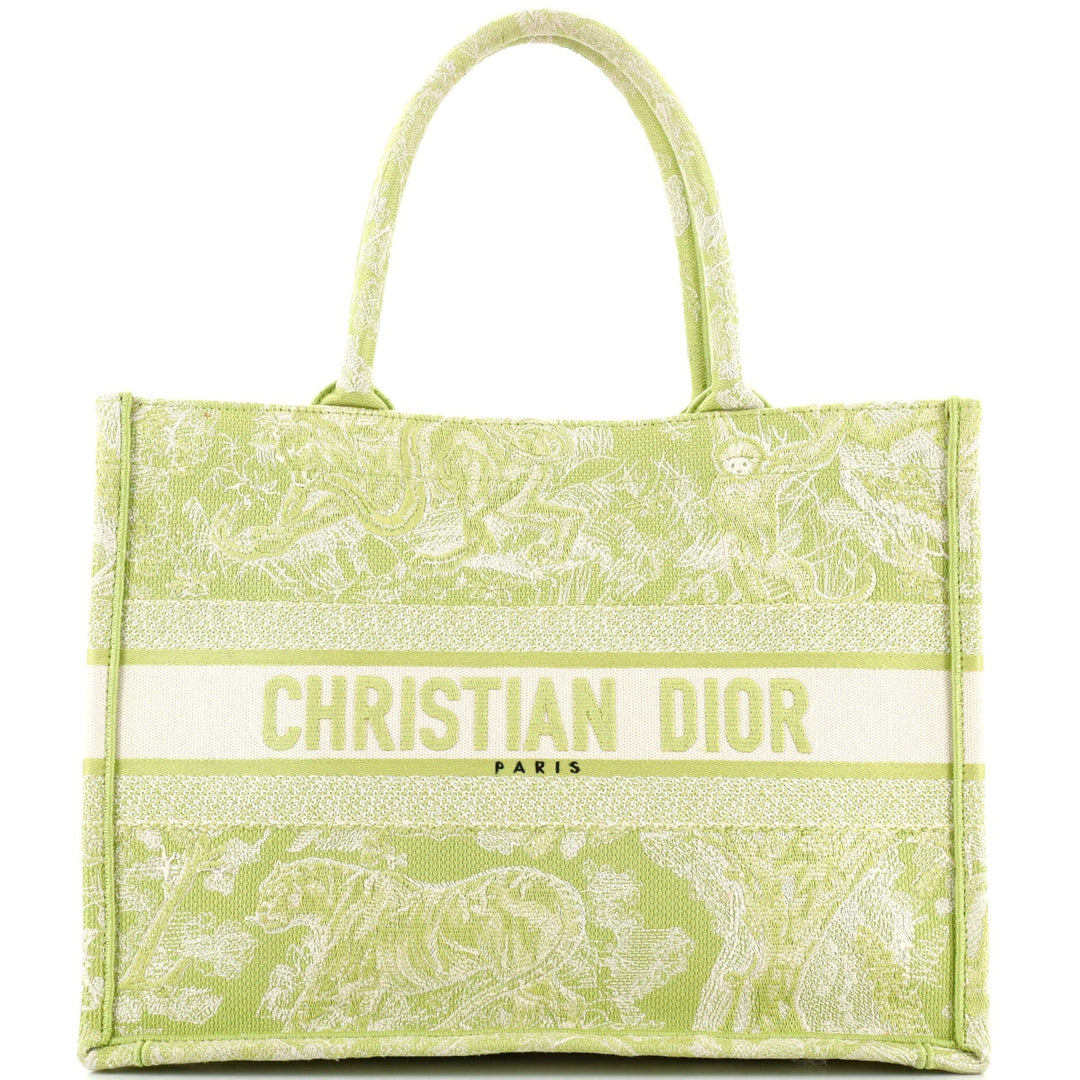 Top quality Dior Book Tote Embroidered Canvas Medium