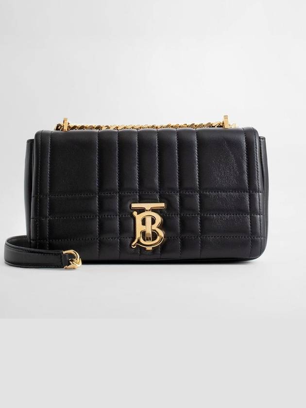 Burberry Lola Quilted Lambskin Small Shoulder Bag Black