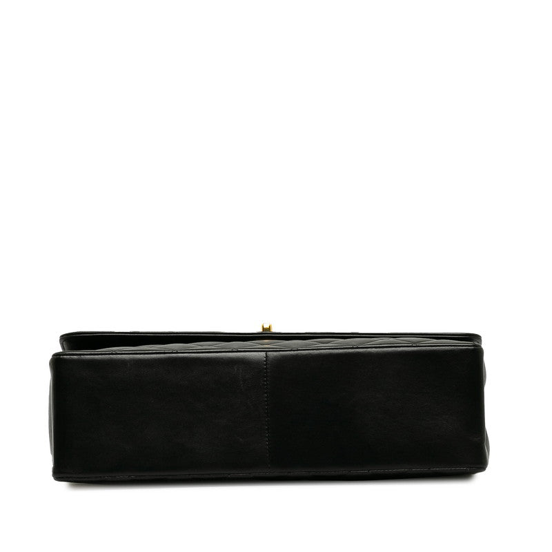 Top Quality Chanel Decamatrasse 34 Cocomark Single Flap Chain Shoulder Bag Black kin  CHANEL