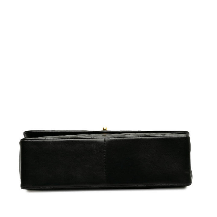 Top Quality Chanel Decamatrasse 34 Cocomark Single Flap Chain Shoulder Bag Black kin  CHANEL