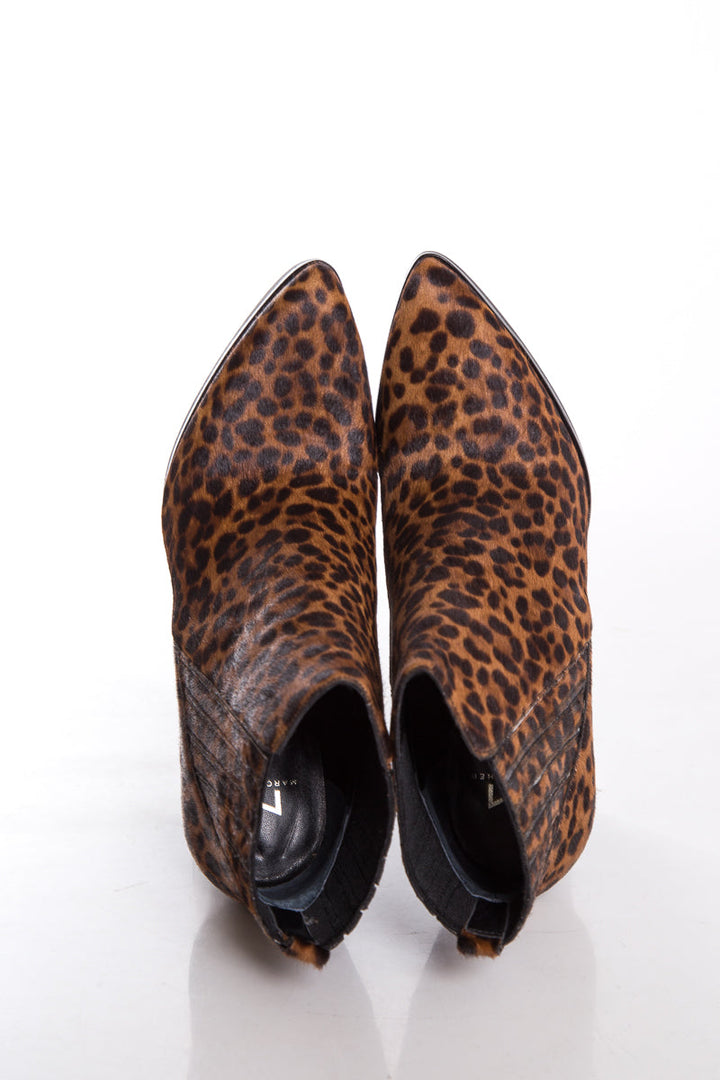 Marc Fisher Leopard Booties SZ 9.5