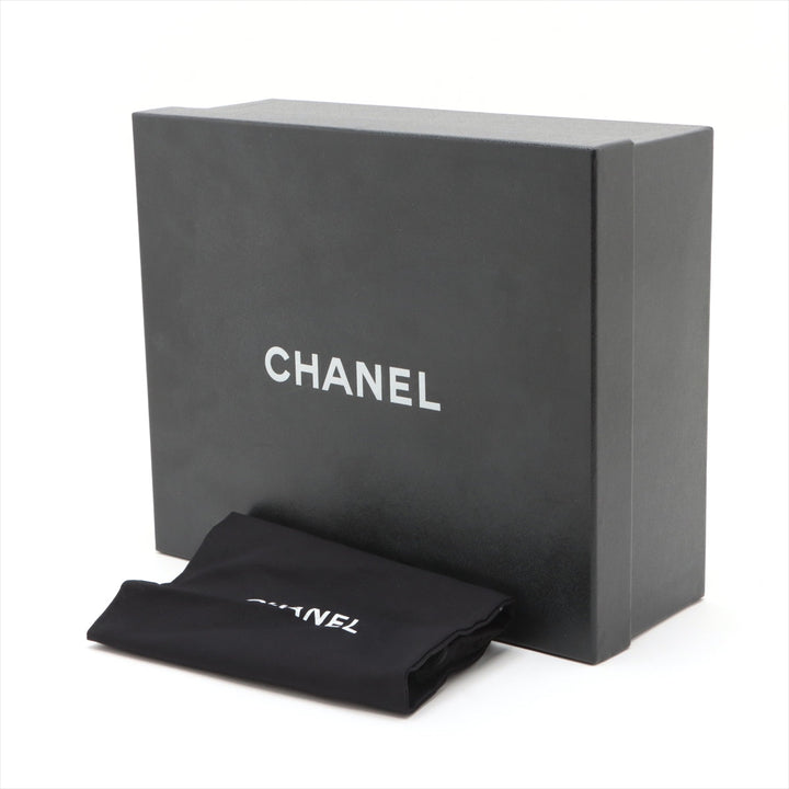 Top Quality Chanel Coco Matrasse Leather Sandal 37  Black G30758