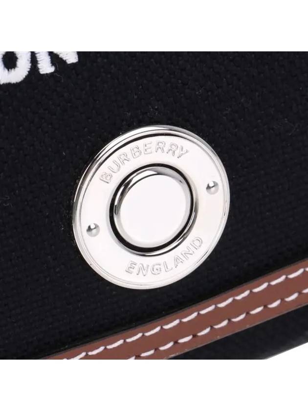 Burberry Cotton Technical Leather Cross Bag