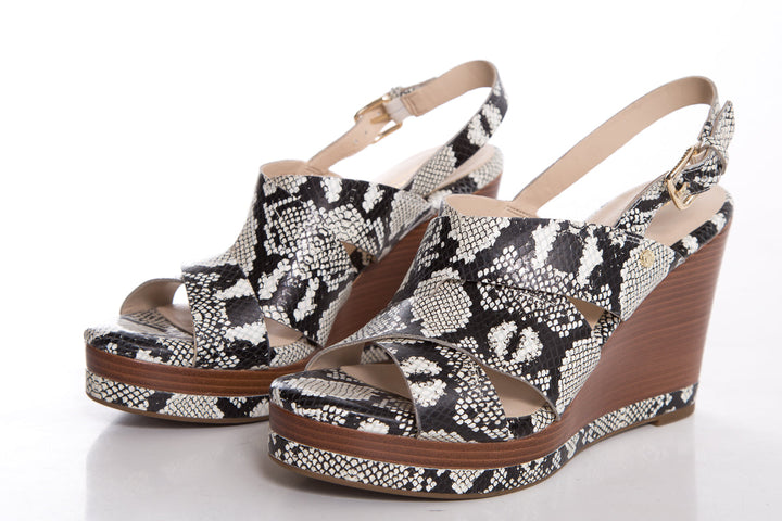 Cole Haan Snake Print Wedge SZ 8