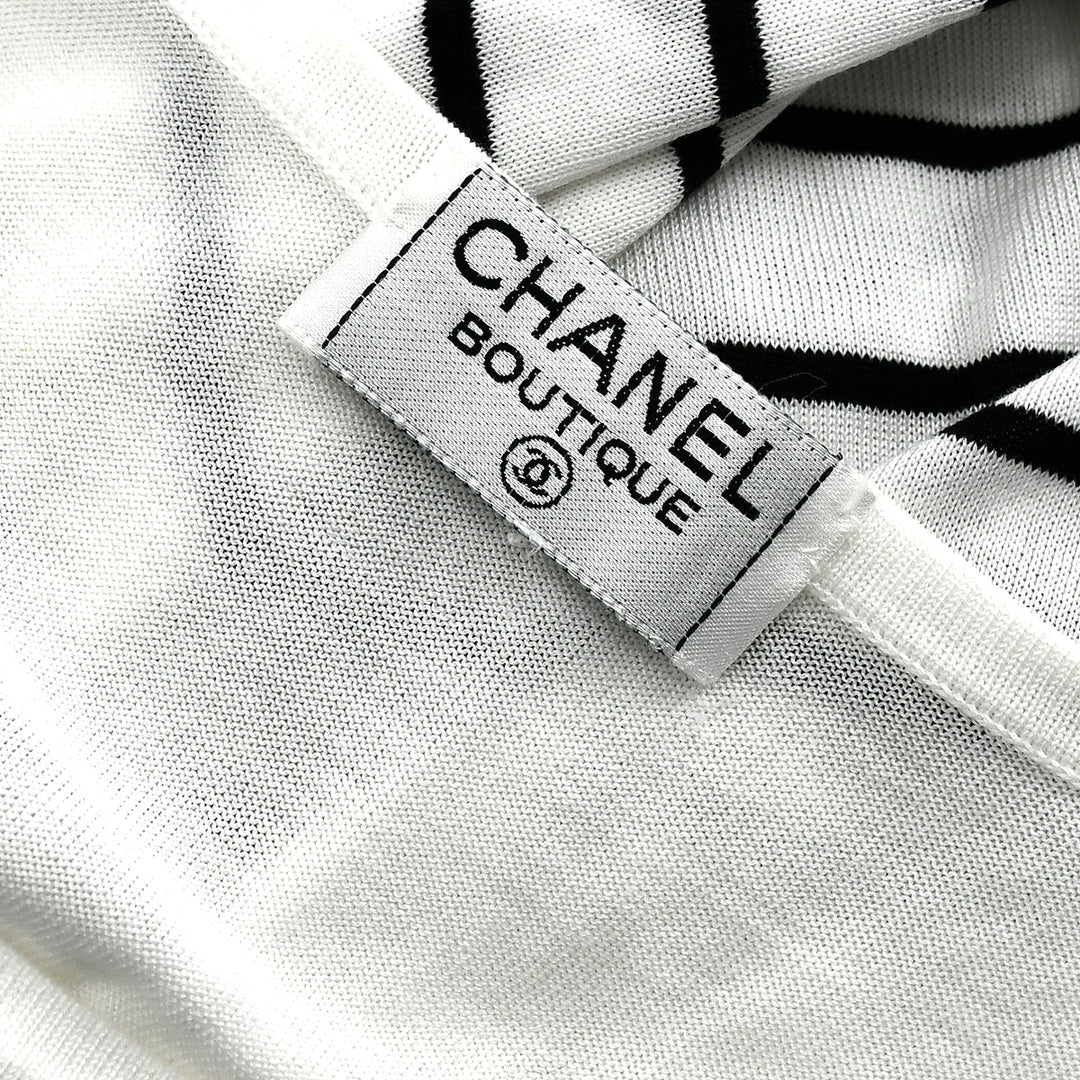 Top Quality Chanel CC striped cotton top #42