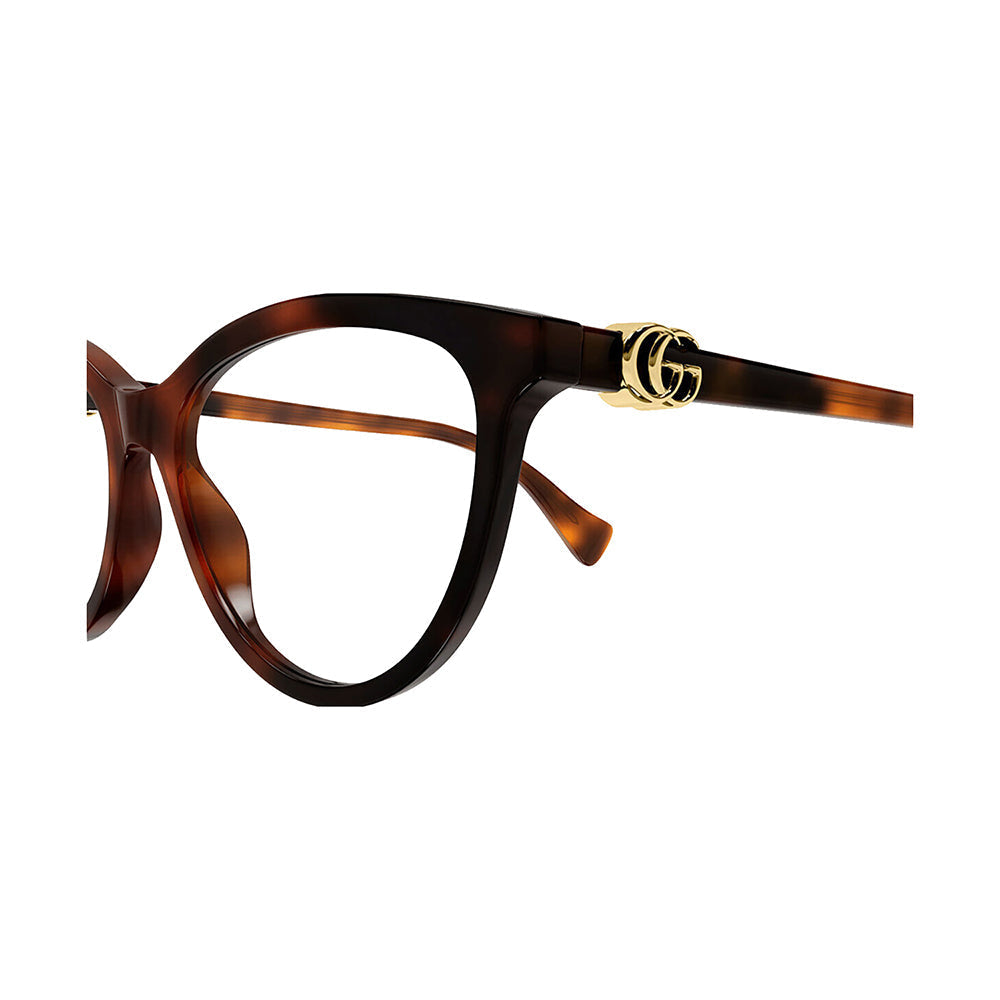 Gucci GUCCI LOGO GG 1179O 006 53mm Womens Cat-Eye Eyeglasses 53mm