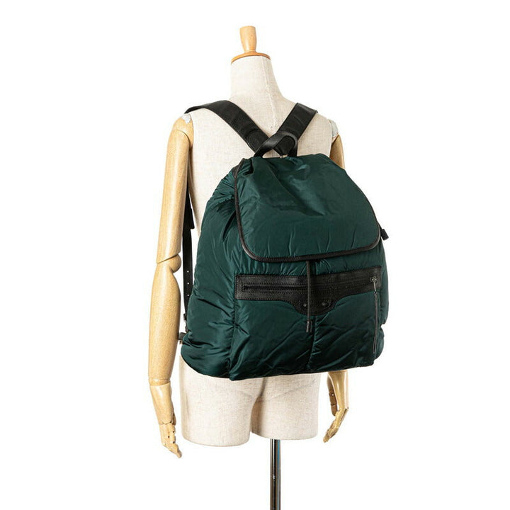 balenciaga Nylon Leather Classic Traveler Backpack