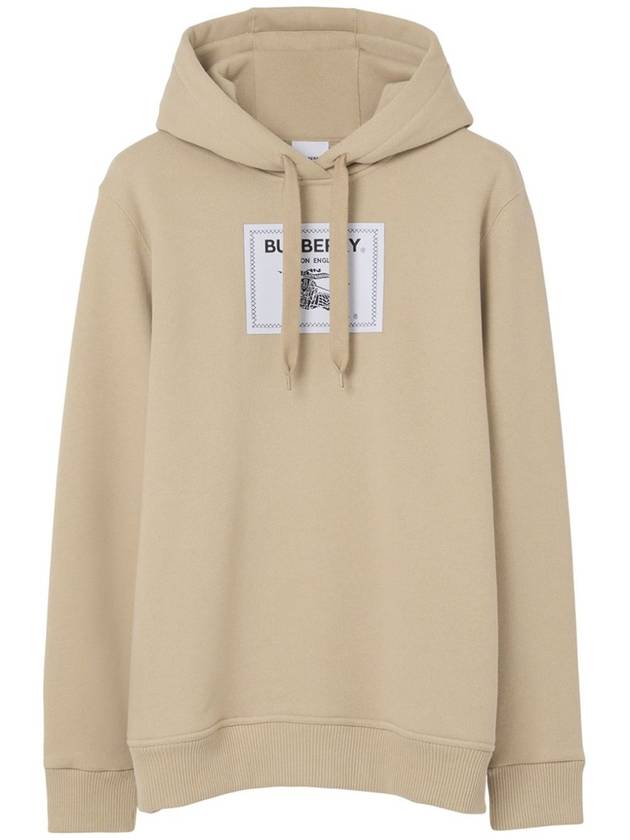 Burberry Men's Prorsum Label Cotton Hoodie Beige