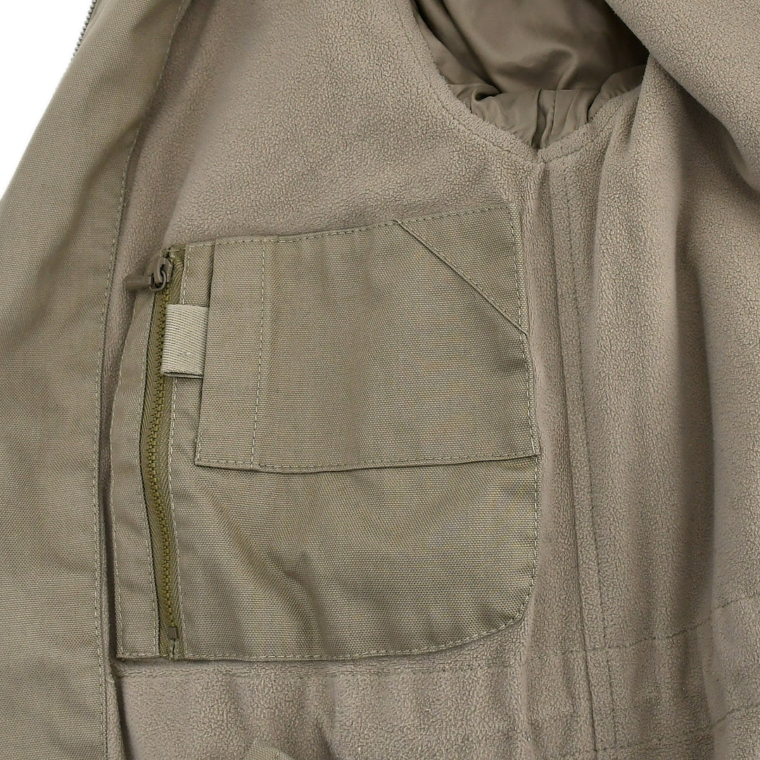 Top Quality Chanel Sport Line Hooded Coat Beige #36