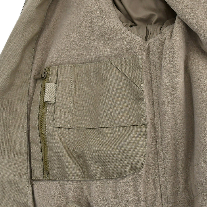 Top Quality Chanel Sport Line Hooded Coat Beige #36