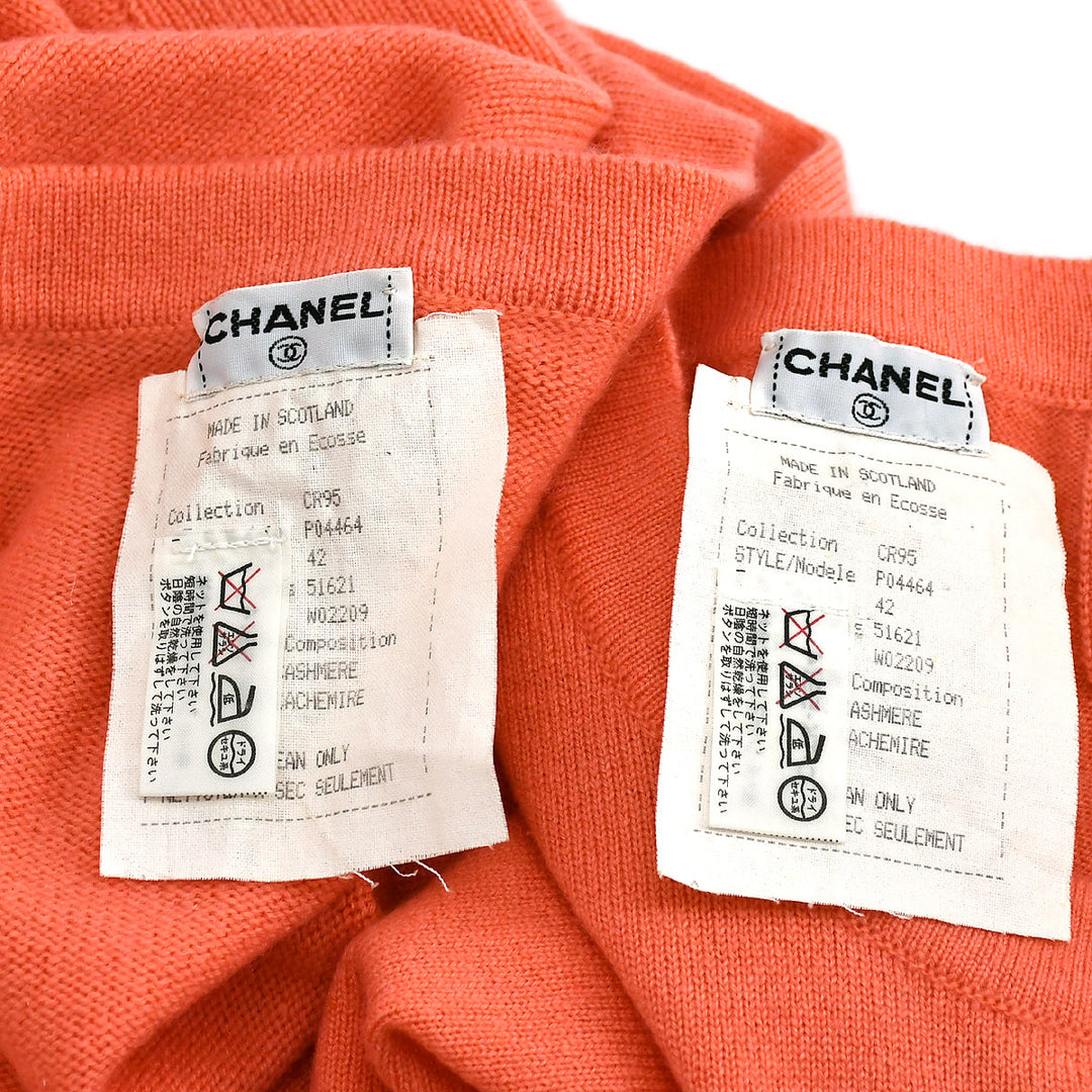 Top Quality Chanel 1995 cashmere cardigan set #42