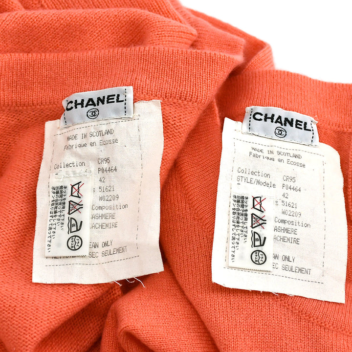 Top Quality Chanel 1995 cashmere cardigan set #42