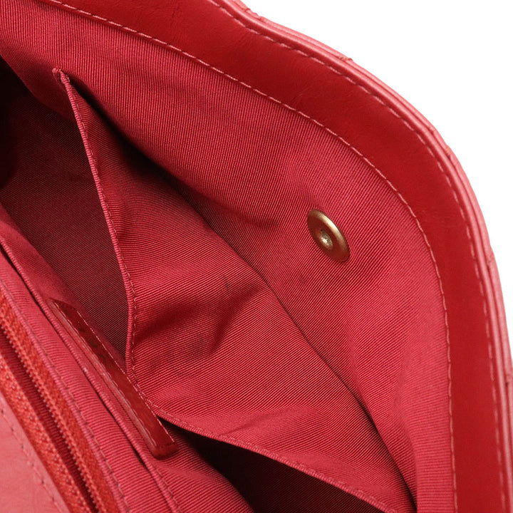 Top Quality Chanel V Stick Chevron Top Handle Handbag 2WAY Chain Shoulder Bag Laser Red Red Gold  Black / Blue / Blue