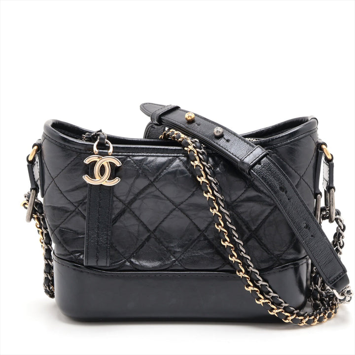 Top Quality Chanel Gabriel Du Top Quality Chanel Vintage  Chain Shoulder Bag Black 28th