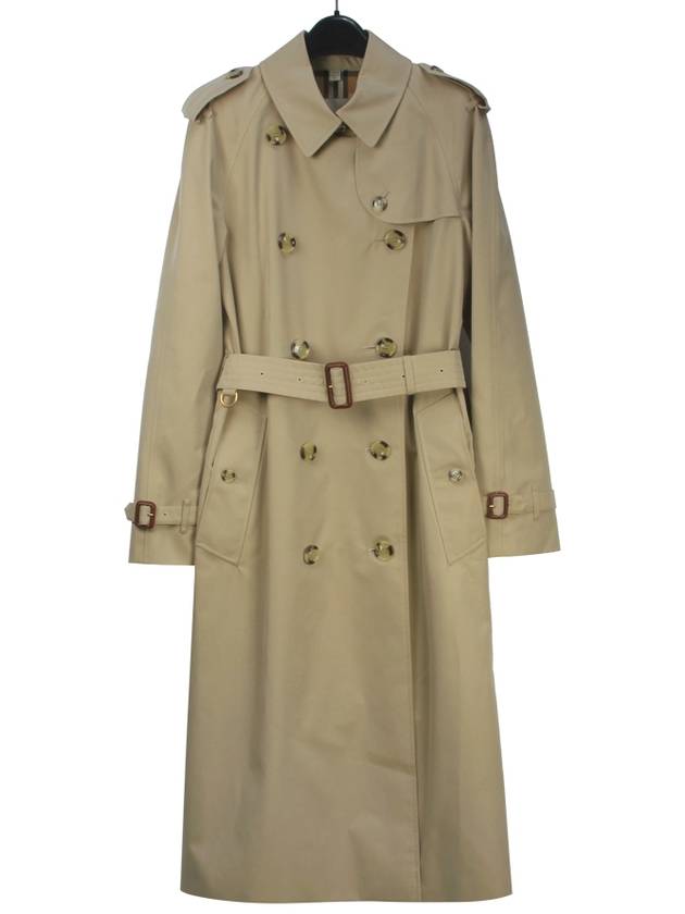 Burberry Waterloo Heritage Long Trench Coat Beige