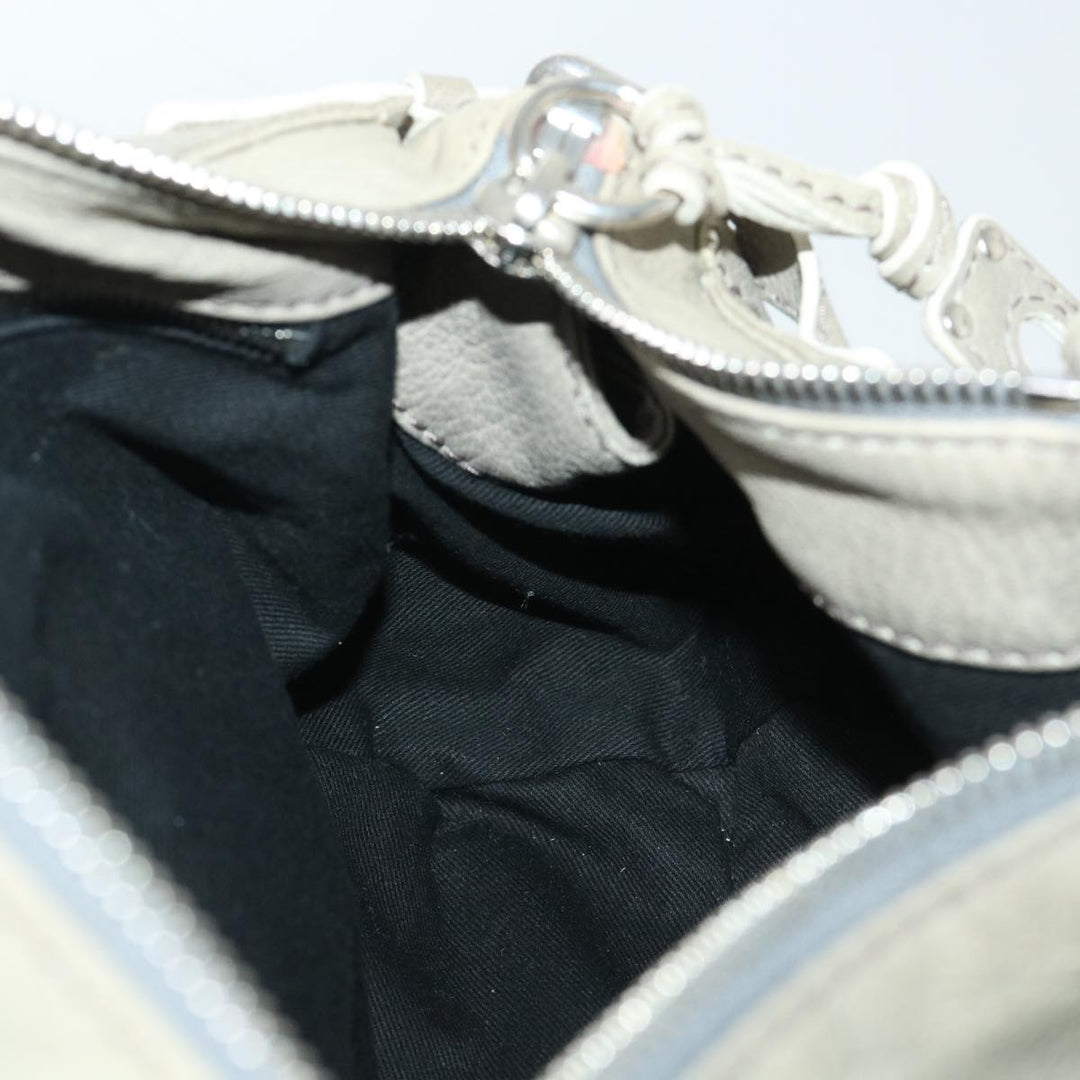 Chloe Paddington Shoulder Bag Leather Gray 01-08-51-5191 50607