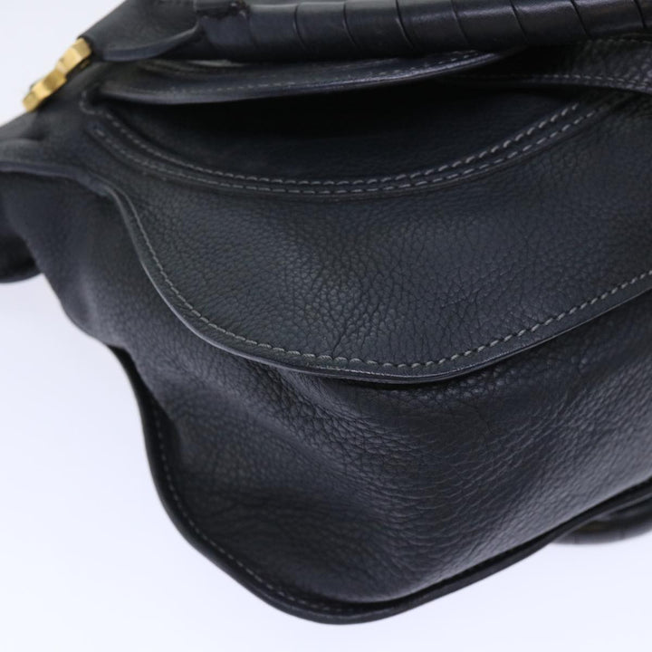 Chloe Mercy Hand Bag Leather 2way Black 04125665-27 50618