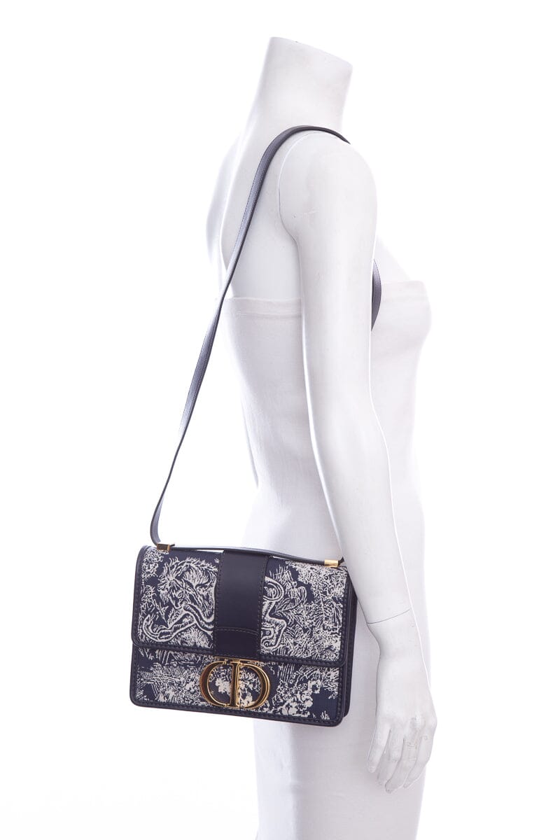 Top quality Dior Navy 30 Montaigne Flap Bag