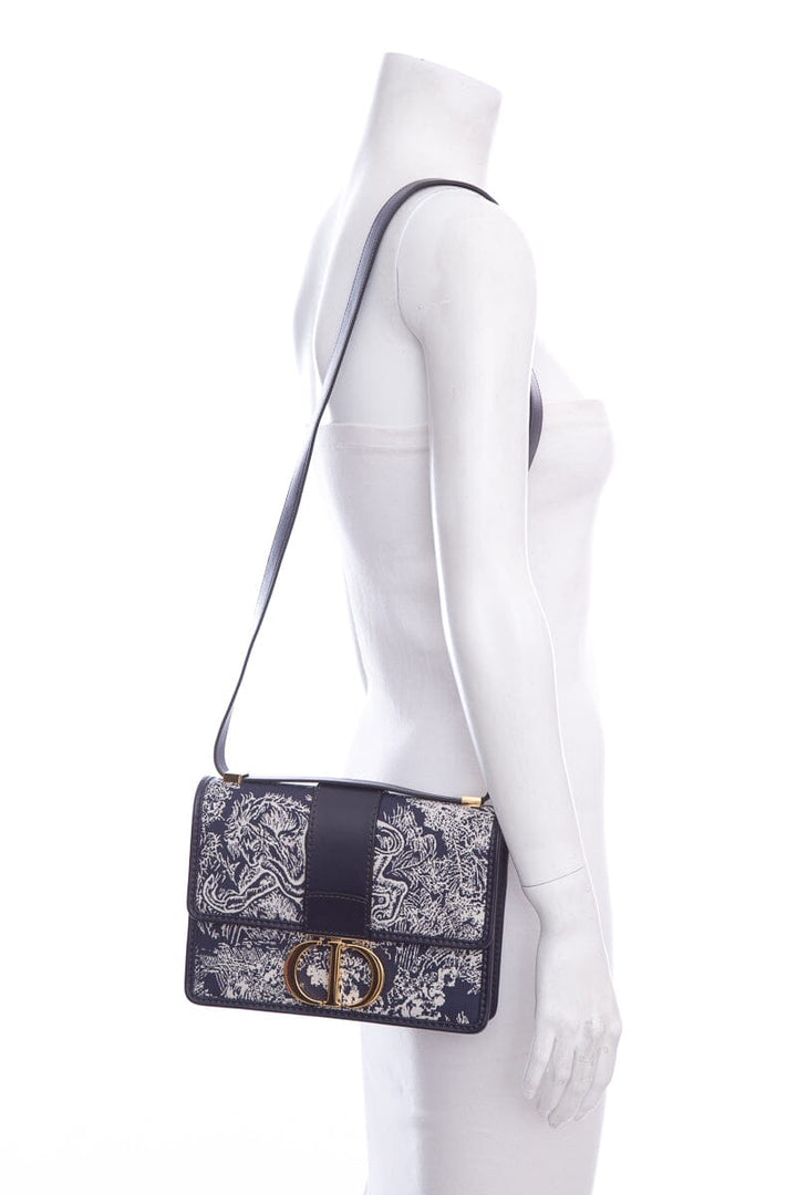 Top quality Dior Navy 30 Montaigne Flap Bag
