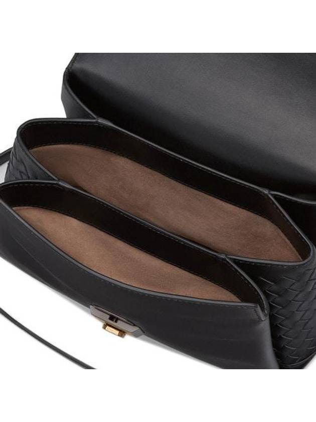 Bottega veneta Calf Piazza Small Tote Bag Black